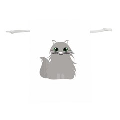 Persian Cat T-shirtwhite Look Calm Persian Cat 09 T-shirt (1) Lightweight Drawstring Pouch (l)