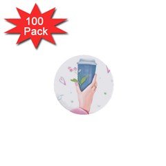 Never Stop Dreaming 1  Mini Buttons (100 Pack) 