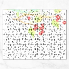 Bird Lover T- Shirtbird T- Shirt (32) Rectangular Jigsaw Puzzl