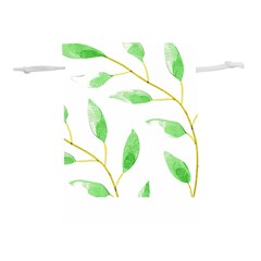 Boho Leaf Pattern T- Shirt Boho Leaf Pattern8 Lightweight Drawstring Pouch (l)