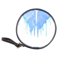 Butterfly Art T- Shirtmelting Butterfly Blue Wings Art  Design T- Shirt Classic 20-cd Wallets