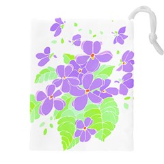 Flowers Art T- Shirtflowers T- Shirt (16) Drawstring Pouch (4xl) by EnriqueJohnson