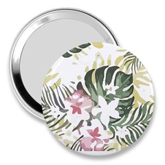 Hawaii T- Shirt Hawaii Bloom Creative T- Shirt 3  Handbag Mirrors