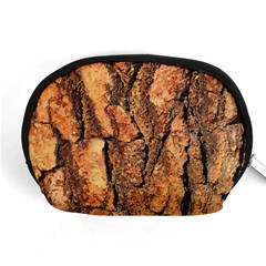 Bark Texture Wood Large Rough Red Wood Outside California Accessory Pouch (medium) by Ket1n9