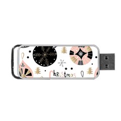 Christmas Time Portable Usb Flash (one Side) by Grandong