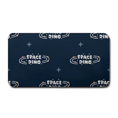Space Dino Art Pattern Design Wallpaper Background Medium Bar Mat by Vaneshop