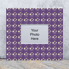 Background Wallpaper Space Universe Pattern White Wall Photo Frame 5  X 7  by Pakjumat