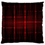 Black And Red Backgrounds Large Premium Plush Fleece Cushion Case (Two Sides) Front