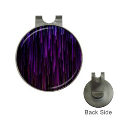 Stars Are Falling Electric Abstract Hat Clips With Golf Markers by Modalart