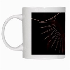 Universal Balance Moon Abstract Star Sun Universe White Mug by Modalart