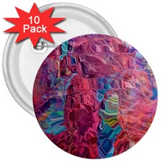 Blend 10-11 Liquify I Vibrance 3  Buttons (10 Pack)  by kaleidomarblingart