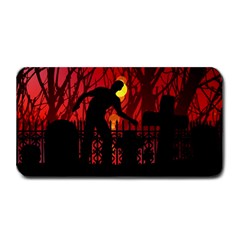 Horror Zombie Ghosts Creepy Medium Bar Mat