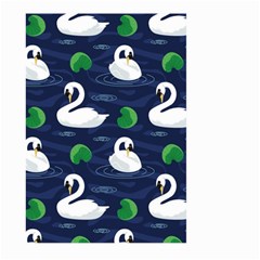 Swan-pattern-elegant-design Large Garden Flag (two Sides) by Proyonanggan