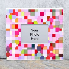The Framework Paintings Square White Wall Photo Frame 5  X 7 