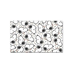 Dog Pattern Sticker Rectangular (10 Pack) by Sarkoni