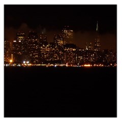 San Fransisco Usa California Water Square Satin Scarf (36  X 36 ) by Grandong