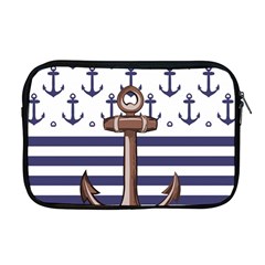 Anchor Background Design Apple Macbook Pro 17  Zipper Case by Apen