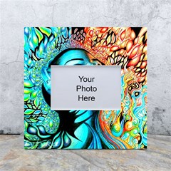 Color Detail Dream Fantasy Neon Psychedelic Teaser White Box Photo Frame 4  X 6  by Sarkoni