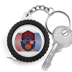 Gorilla Ape Zoo Mammal Usa Measuring Tape Front