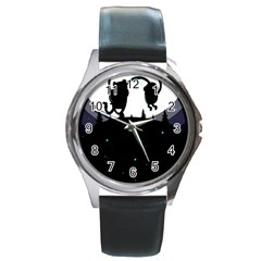 Cartoon  Adventure Time Round Metal Watch