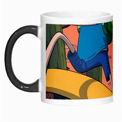 Finn And Jake Adventure Time Bmo Cartoon Morph Mug