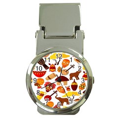 Africa Jungle Ethnic Tribe Travel Seamless Pattern Vector Illustration Money Clip Watches