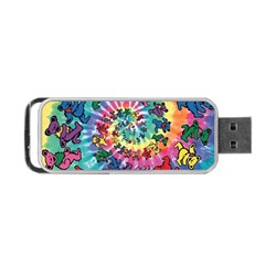 Grateful Dead Artsy Portable Usb Flash (two Sides) by Bedest