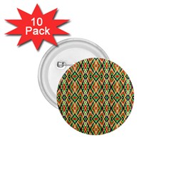 Pattern Design Vintage Abstract 1 75  Buttons (10 Pack)