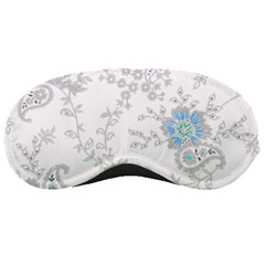Traditional Art Batik Flower Pattern Sleep Mask