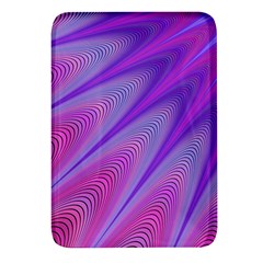 Purple Star Sun Sunshine Fractal Rectangular Glass Fridge Magnet (4 Pack)