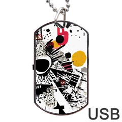 You Wanna Know The Real Me? Dog Tag Usb Flash (one Side) by essentialimage