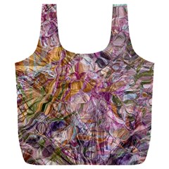 Abstract Flow Vi Full Print Recycle Bag (xxl) by kaleidomarblingart