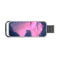 Beeple Astronaut Spacesuit 3d Digital Art Artwork Jungle Portable Usb Flash (two Sides)