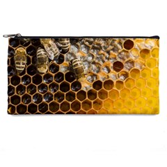 Honeycomb With Bees Pencil Case