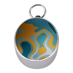 Cartoon, Elma, Corazones Mini Silver Compasses