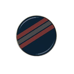 Abstract, Cool, Dark New, Pattern, Race Hat Clip Ball Marker (4 Pack)