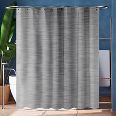 Aluminum Textures, Horizontal Metal Texture, Gray Metal Plate Shower Curtain 60  X 72  (medium) 