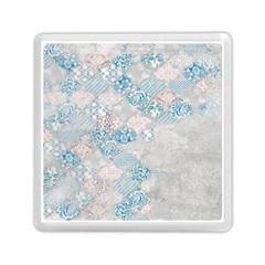 Vintage Retro Texture, Light Retro Background Memory Card Reader (square)