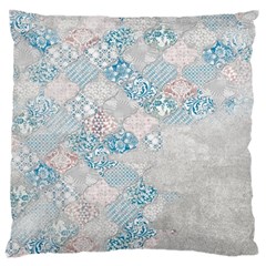 Vintage Retro Texture, Light Retro Background Large Premium Plush Fleece Cushion Case (two Sides)