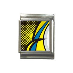 Colorful Abstract Background Art Italian Charm (13mm)
