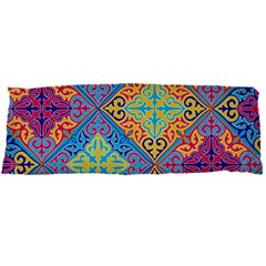 Colorful Floral Ornament, Floral Patterns Body Pillow Case Dakimakura (two Sides)