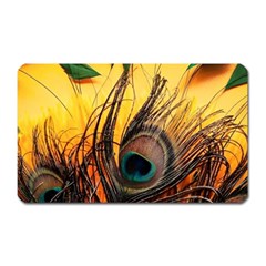 City Light Sky Landmark Painting Magnet (rectangular) by Cemarart