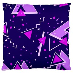 Triangles, Triangle, Colorful Standard Premium Plush Fleece Cushion Case (one Side)