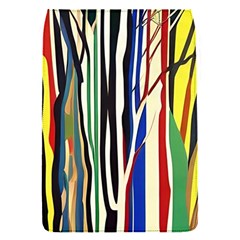 Abstract Trees Colorful Artwork Woods Forest Nature Artistic Removable Flap Cover (s)