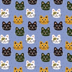 Cat Cat Background Animals Little Cat Pets Kittens Play Mat (rectangle) by Maspions