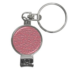 Sweet Emoji Canvas Print Pattern Nail Clippers Key Chain by dflcprintsclothing