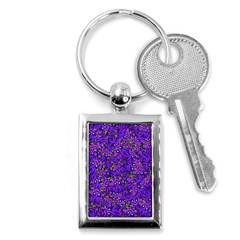 Ugly Funny Monster Bird Illustration Motif Random Pattern Bk Key Chain (rectangle) by dflcprintsclothing