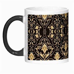 Vintage Batik Art Architecture Pattern Morph Mug by Ravend