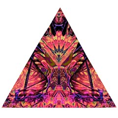 Trippy Garland Wooden Puzzle Triangle by MRNStudios