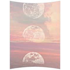 Moon Phase, Cloud, Clouds, Moon, Pastel Back Support Cushion by kyorashop23